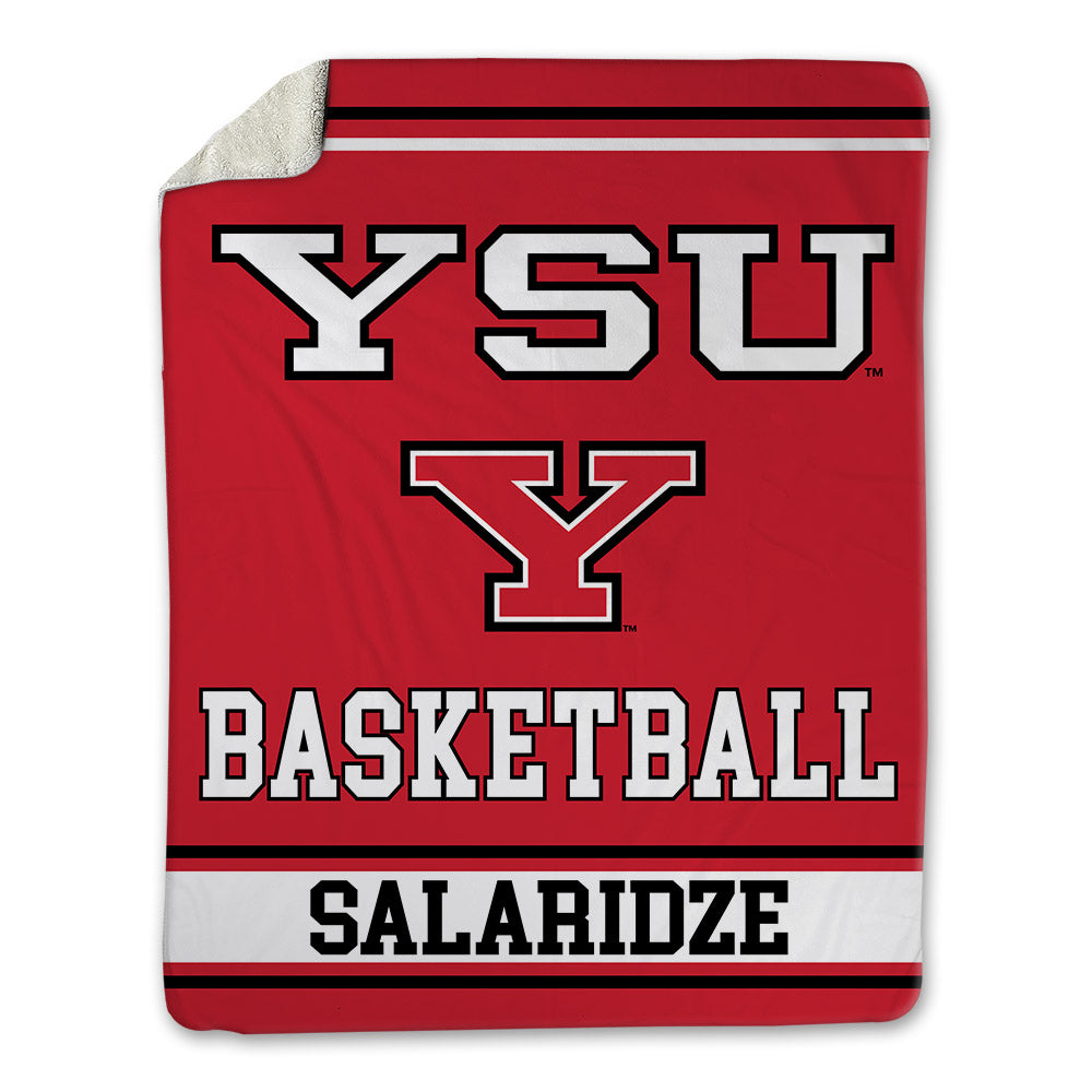 Youngstown State - NCAA Men's Basketball : Vladimer Salaridze - Blanket-0