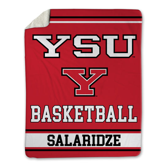 Youngstown State - NCAA Men's Basketball : Vladimer Salaridze - Blanket-0