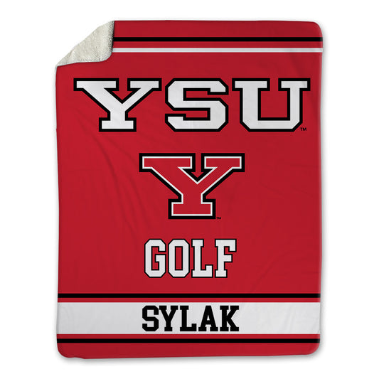 Youngstown State - NCAA Men's Golf : Jake Sylak - Blanket-0