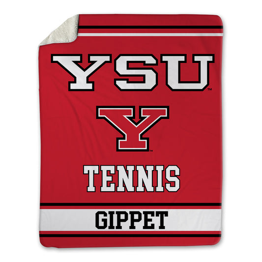Youngstown State - NCAA Men's Tennis : Oscar Gippet - Blanket-0