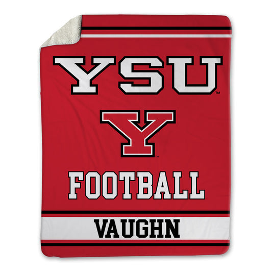 Youngstown State - NCAA Football : Aden Vaughn - Blanket-0