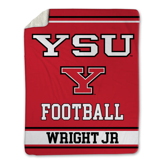 Youngstown State - NCAA Football : Mike Wright jr - Blanket-0