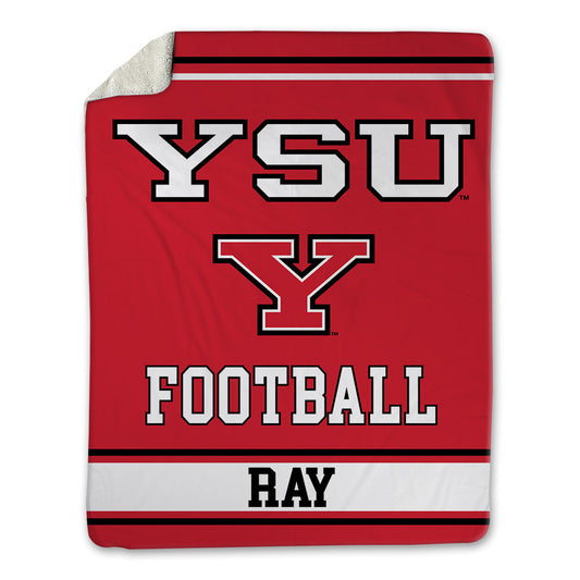 Youngstown State - NCAA Football : Ethan Ray - Blanket-0