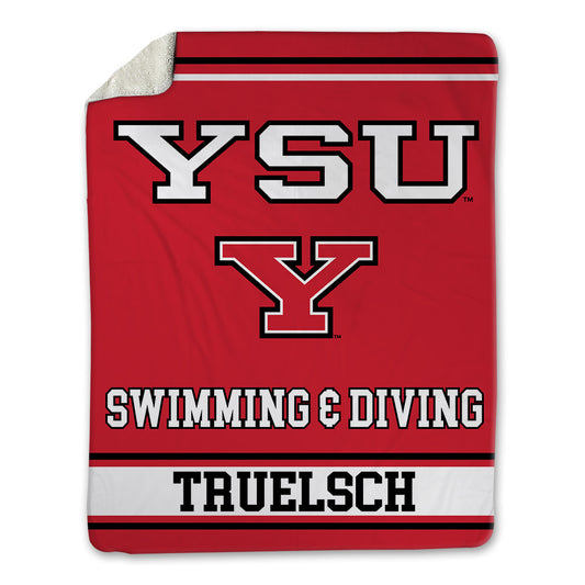 Youngstown State - NCAA Women's Swimming & Diving : Jordan Truelsch - Blanket-0