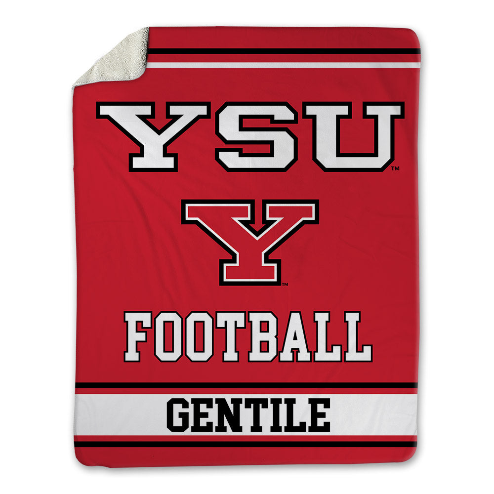 Youngstown State - NCAA Football : Dante Gentile - Blanket-0