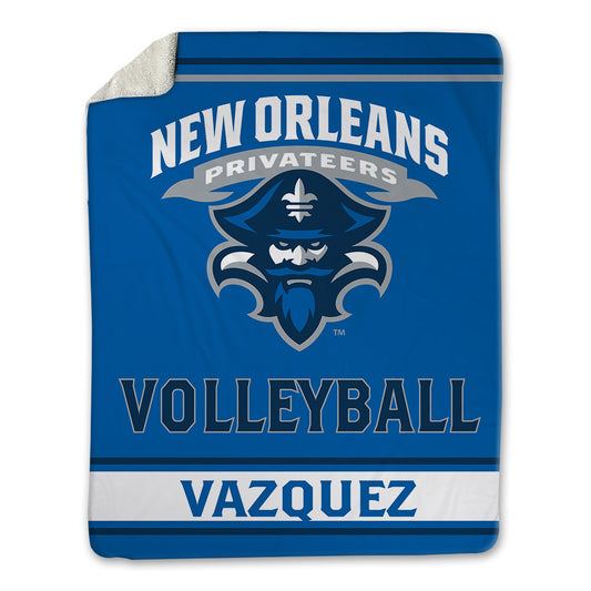New Orleans - NCAA Women's Volleyball : Estrella Vazquez - Blanket-0