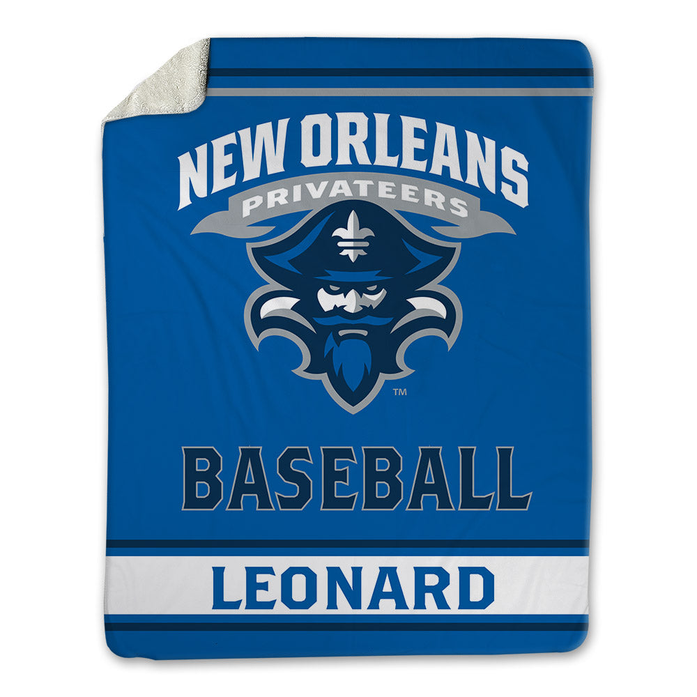 New Orleans - NCAA Baseball : Reid Leonard - Blanket-0