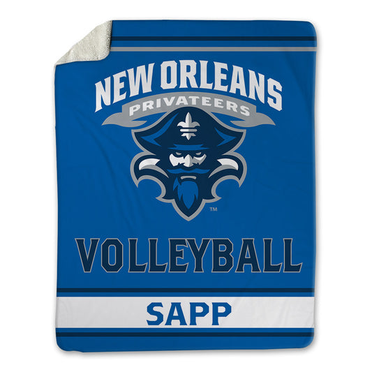New Orleans - NCAA Women's Volleyball : Vanae Sapp - Blanket-0