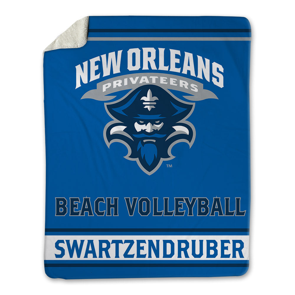 New Orleans - NCAA Beach Volleyball : Shaylee Swartzendruber - Blanket-0