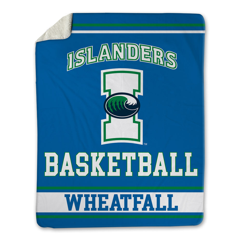 Texas A&M Corpus Christi - NCAA Men's Basketball : Bryson Wheatfall - Blanket-0