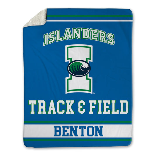 Texas A&M Corpus Christi - NCAA Men's Track & Field : Colin Benton - Blanket-0