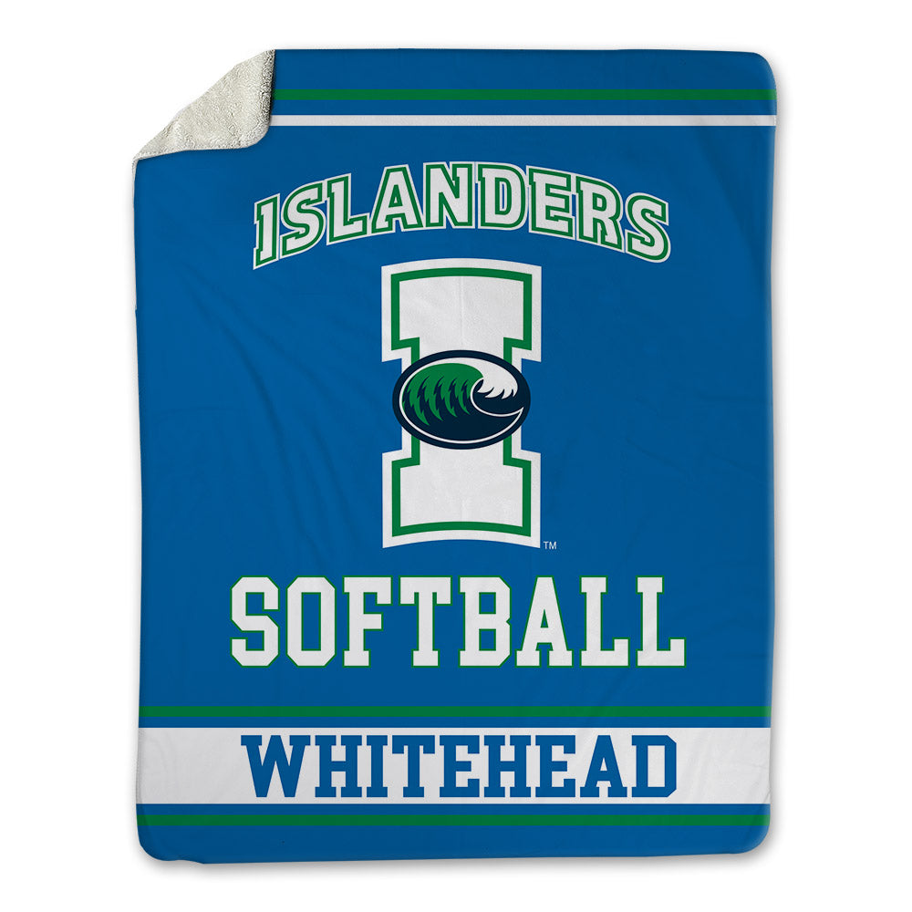 Texas A&M Corpus Christi - NCAA Softball : Josie Whitehead - Blanket-0