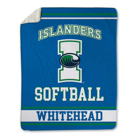 Texas A&M Corpus Christi - NCAA Softball : Josie Whitehead - Blanket-0