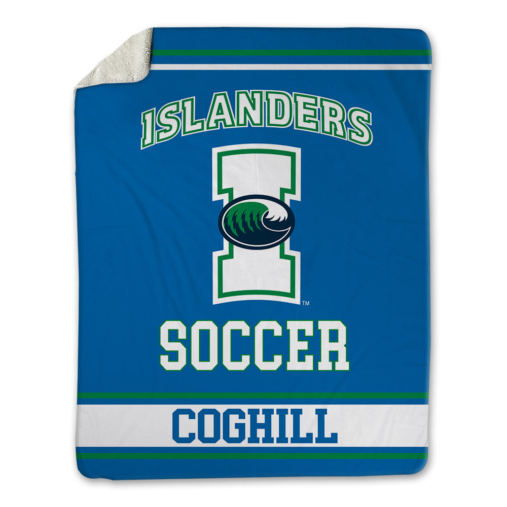 Texas A&M Corpus Christi - NCAA Women's Soccer : Paige Coghill - Blanket-0