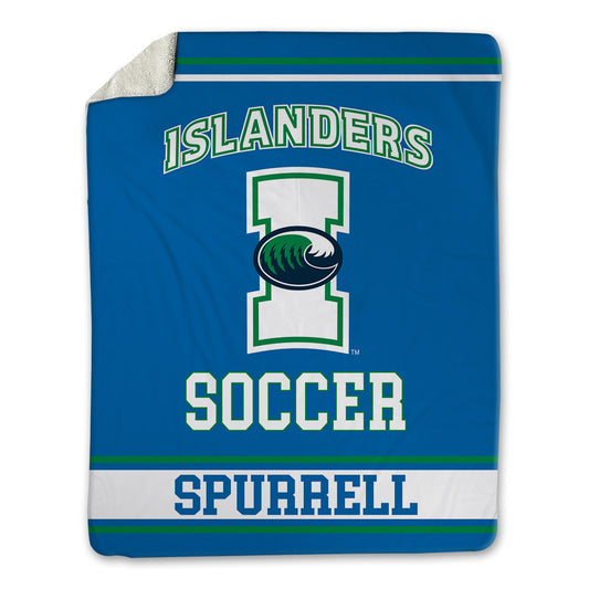 Texas A&M Corpus Christi - NCAA Women's Soccer : Jessie Spurrell - Blanket-0