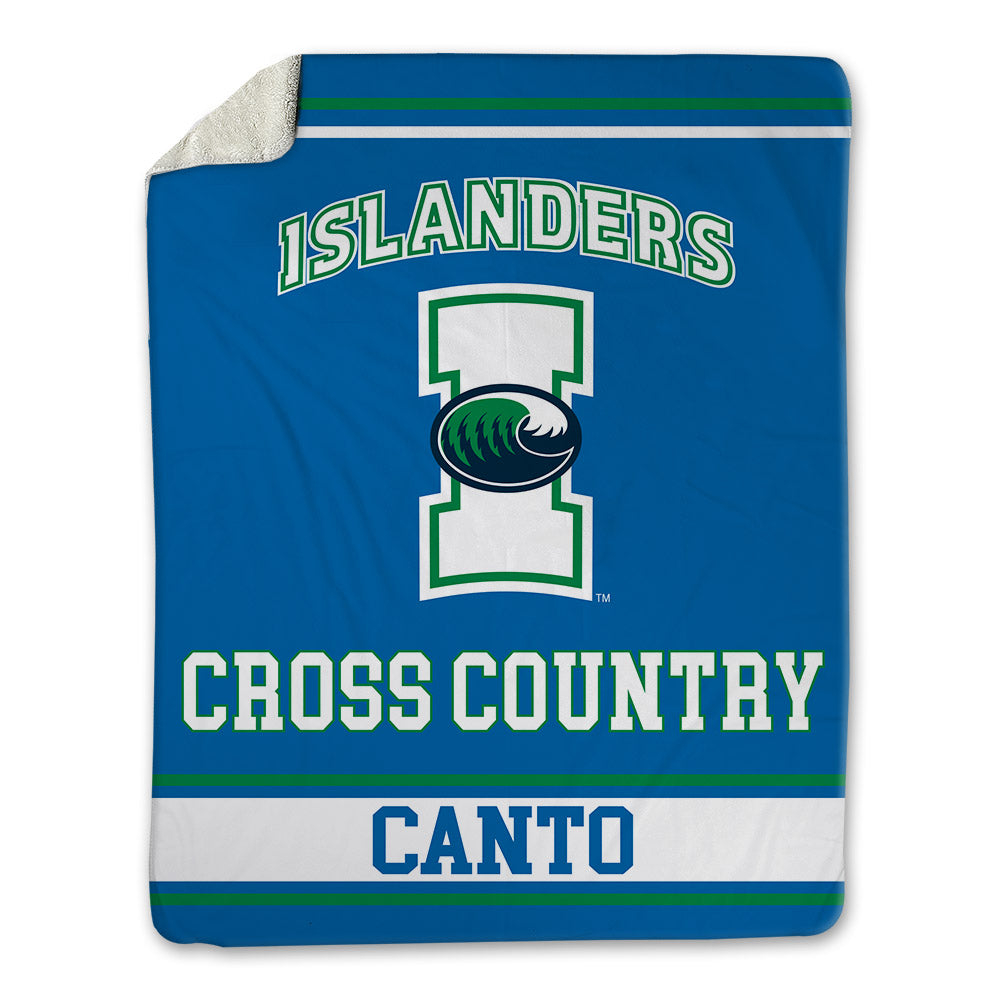 Texas A&M Corpus Christi - NCAA Men's Cross Country : Diego Canto - Blanket-0