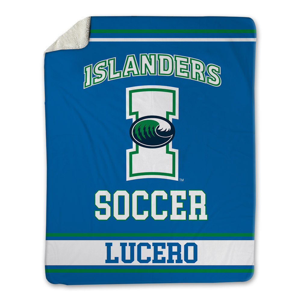 Texas A&M Corpus Christi - NCAA Women's Soccer : Emma Lucero - Blanket-0