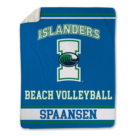 Texas A&M Corpus Christi - NCAA Beach Volleyball : Tess Spaansen - Blanket-0