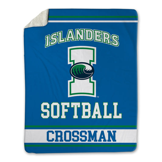 Texas A&M Corpus Christi - NCAA Softball : Katelyn Crossman - Blanket-0