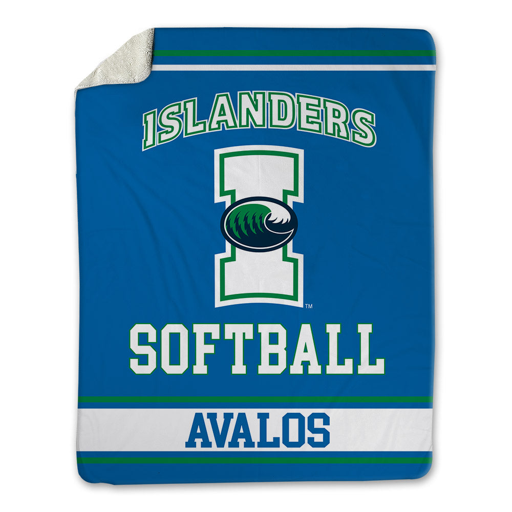 Texas A&M Corpus Christi - NCAA Softball : Rhea-Ann Avalos - Blanket-0