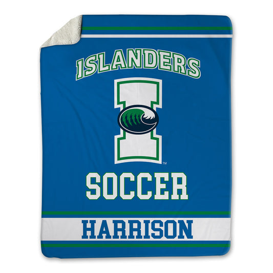 Texas A&M Corpus Christi - NCAA Women's Soccer : Hayven Harrison - Blanket-0