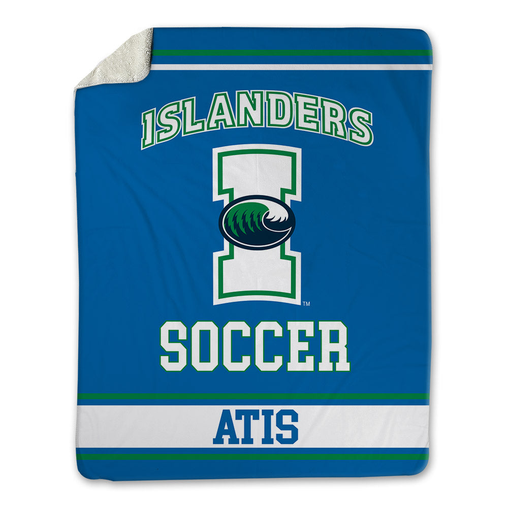 Texas A&M Corpus Christi - NCAA Women's Soccer : Mai-Lisa Atis - Blanket-0