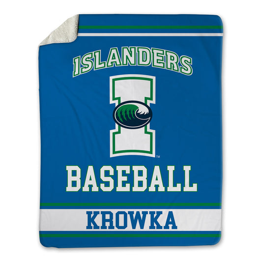Texas A&M Corpus Christi - NCAA Baseball : Karson Krowka - Blanket-0