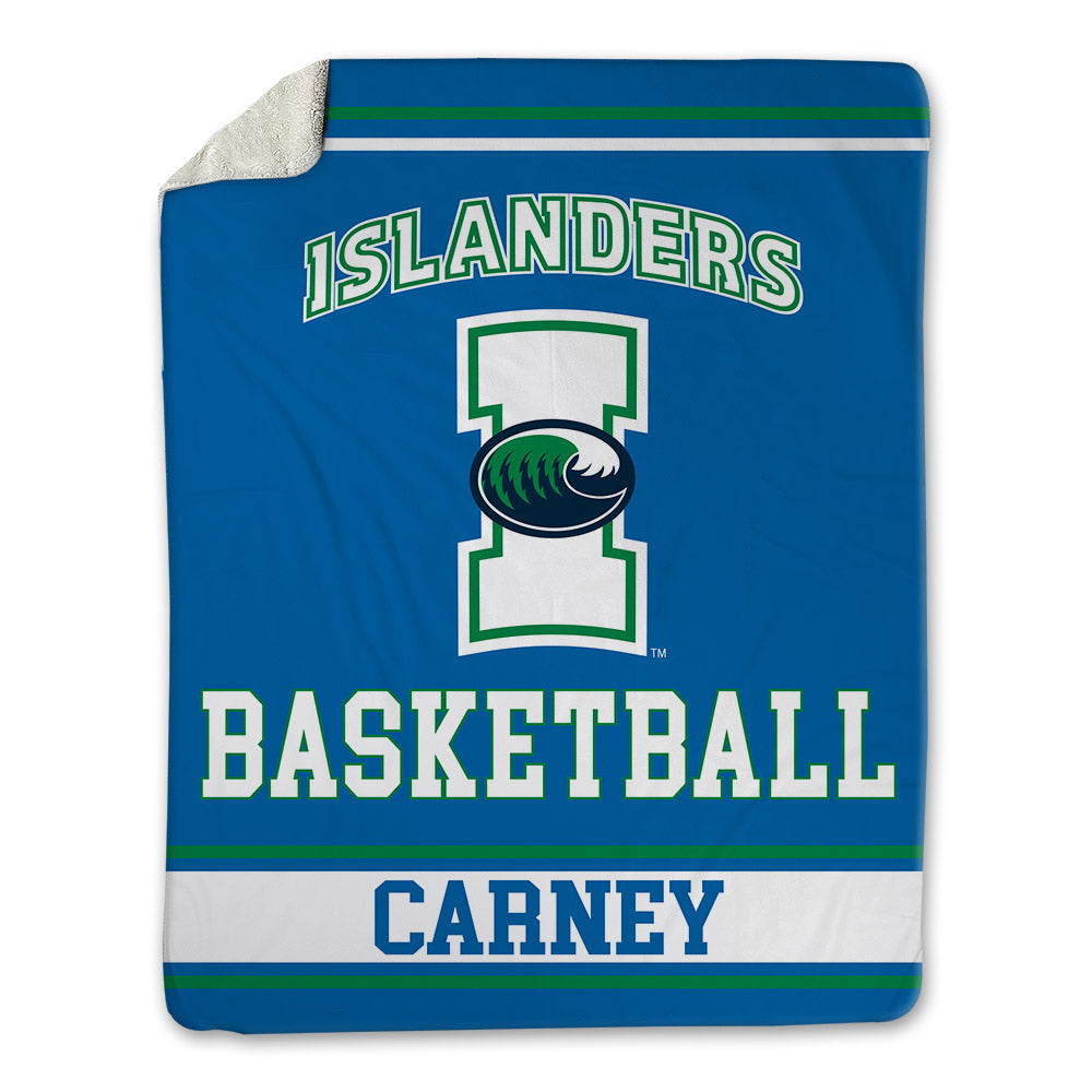 Texas A&M Corpus Christi - NCAA Women's Basketball : Naiya Carney - Blanket-0