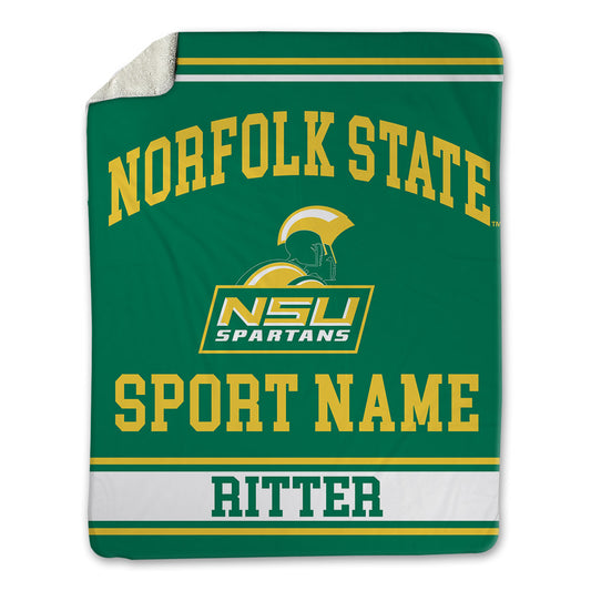 Norfolk State - NCAA Baseball : Jamal Ritter - Blanket-0