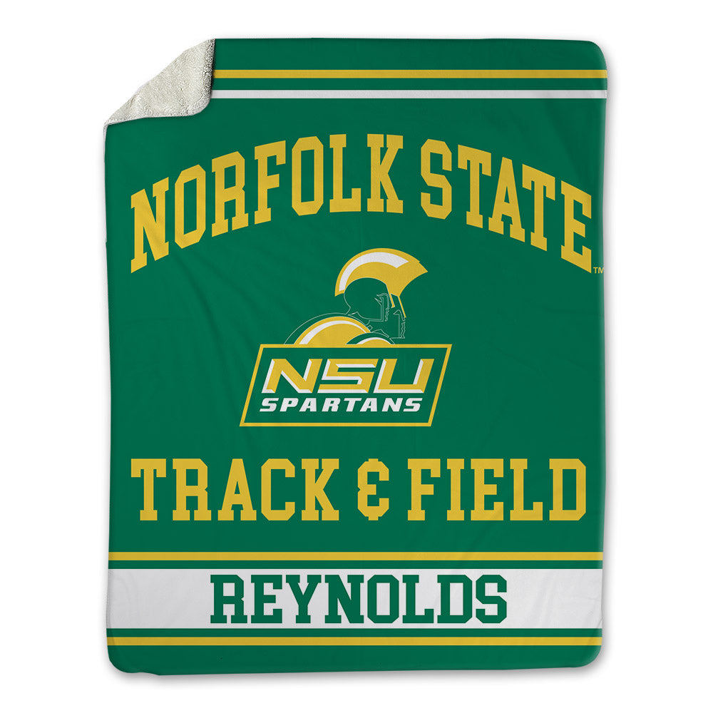 Norfolk State - NCAA Men's Track & Field : ZayQuan Reynolds - Blanket-0