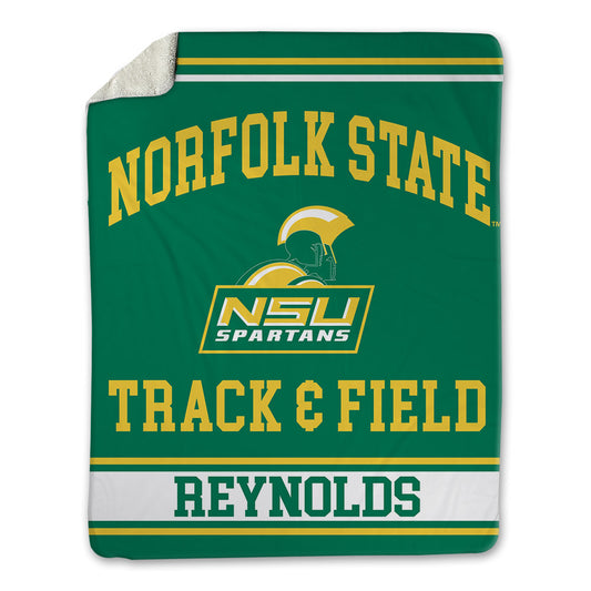 Norfolk State - NCAA Men's Track & Field : ZayQuan Reynolds - Blanket-0