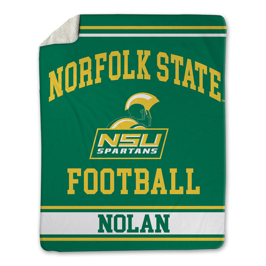 Norfolk State - NCAA Football : Ryan Nolan - Blanket-0