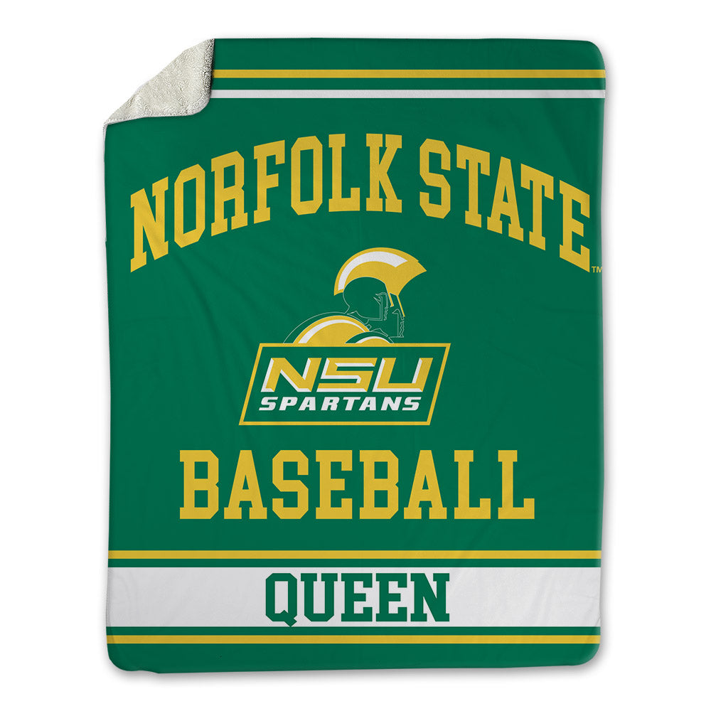 Norfolk State - NCAA Baseball : Kydese Queen - Blanket-0