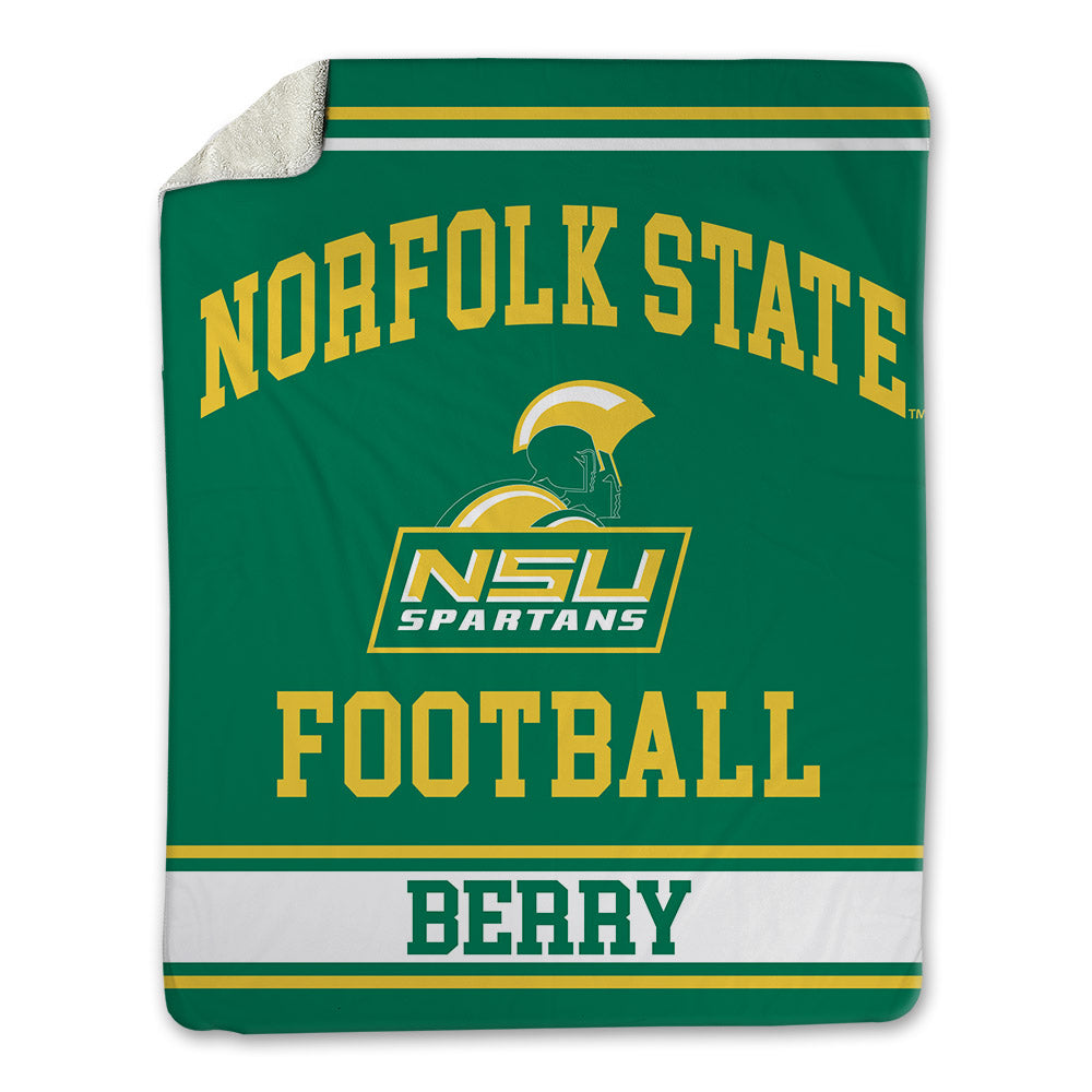 Norfolk State - NCAA Football : Vinson Berry - Blanket-0