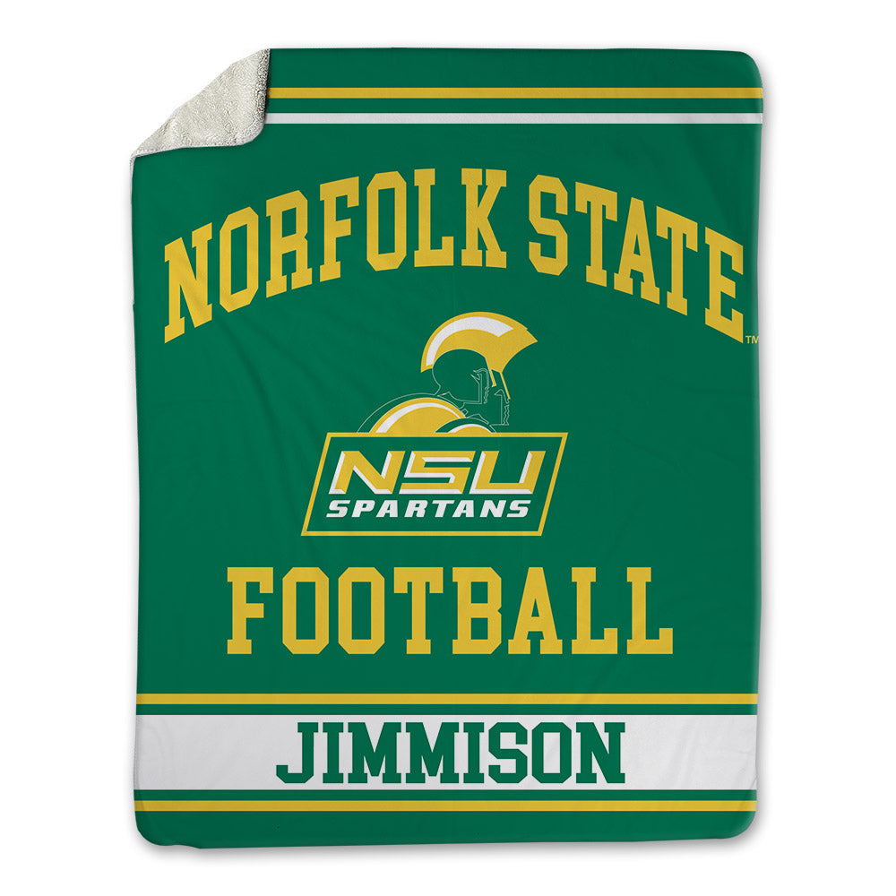 Norfolk State - NCAA Football : Kahleef Jimmison - Blanket-0