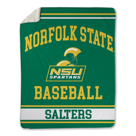 Norfolk State - NCAA Baseball : Ian Salters - Blanket-0