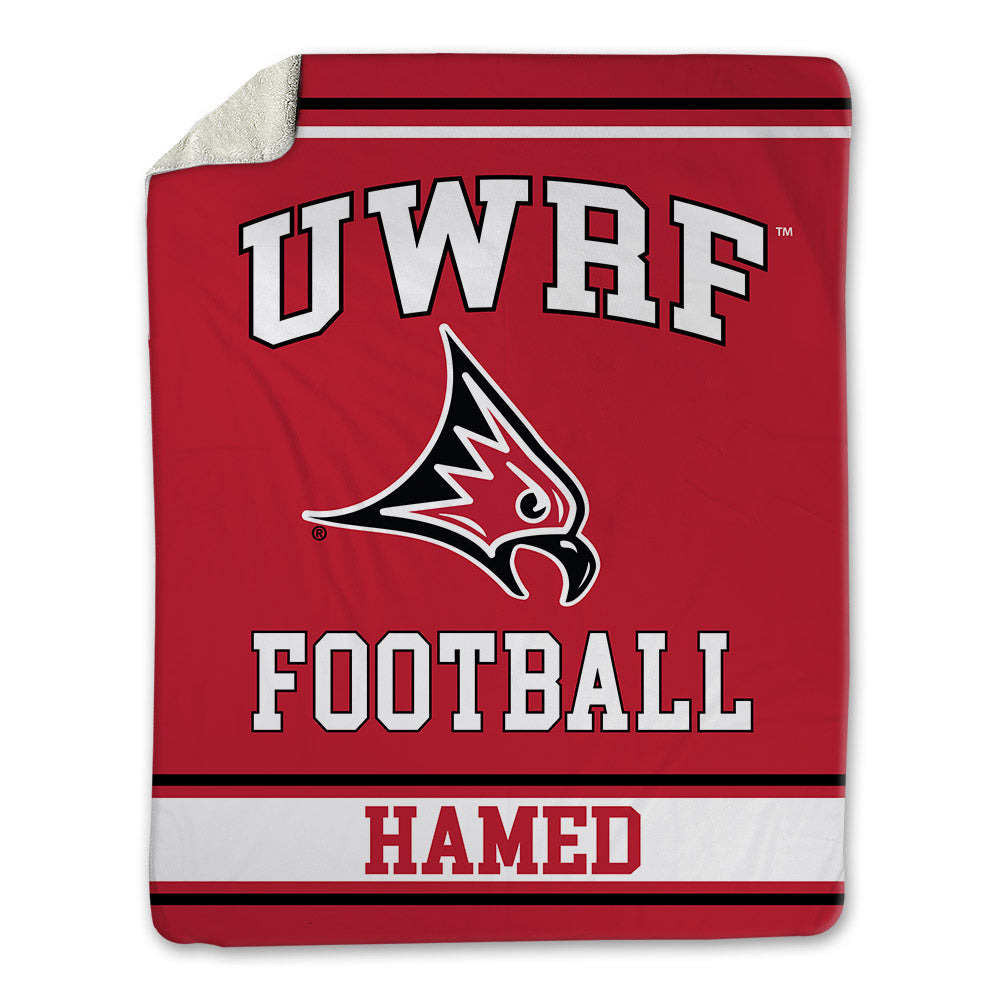 UW River Falls - NCAA Football : Adam Hamed - Blanket-0
