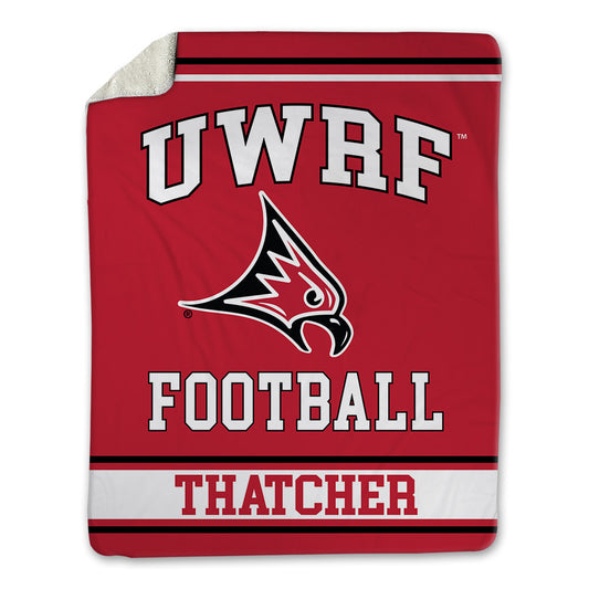 UW River Falls - NCAA Football : Grayden Thatcher - Blanket-0
