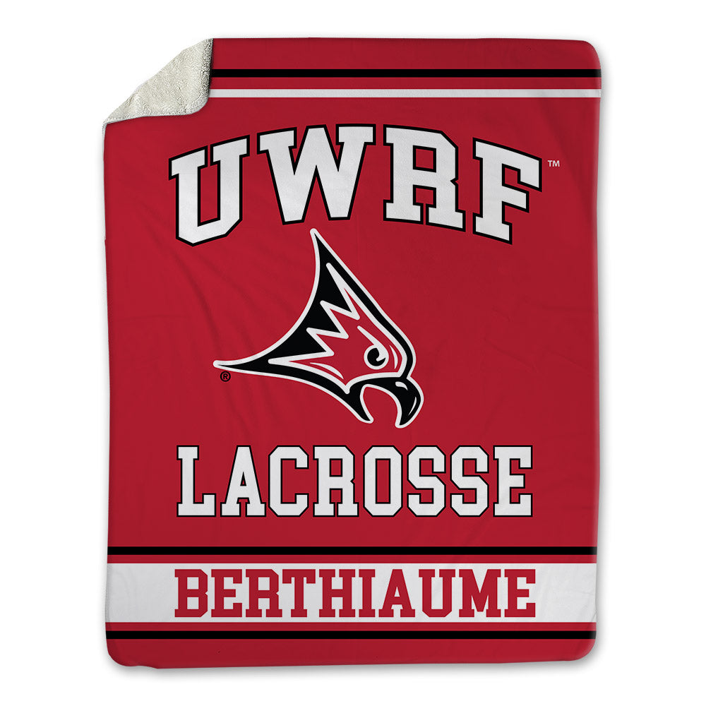 UW River Falls - NCAA Women's Lacrosse : Natasha Berthiaume - Blanket-0