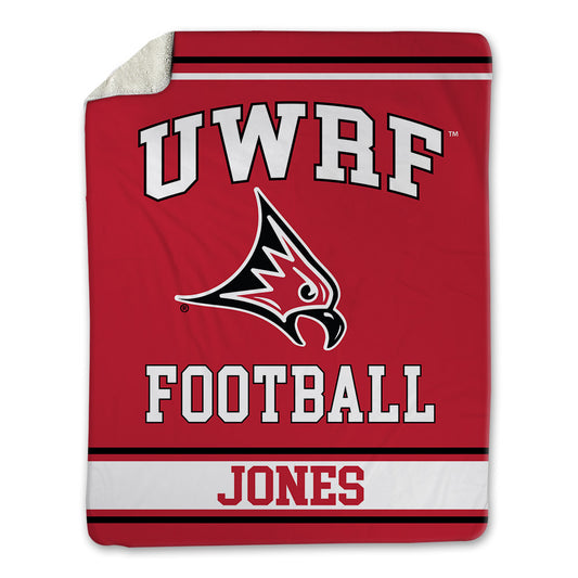UW River Falls - NCAA Football : Braden Jones - Blanket-0