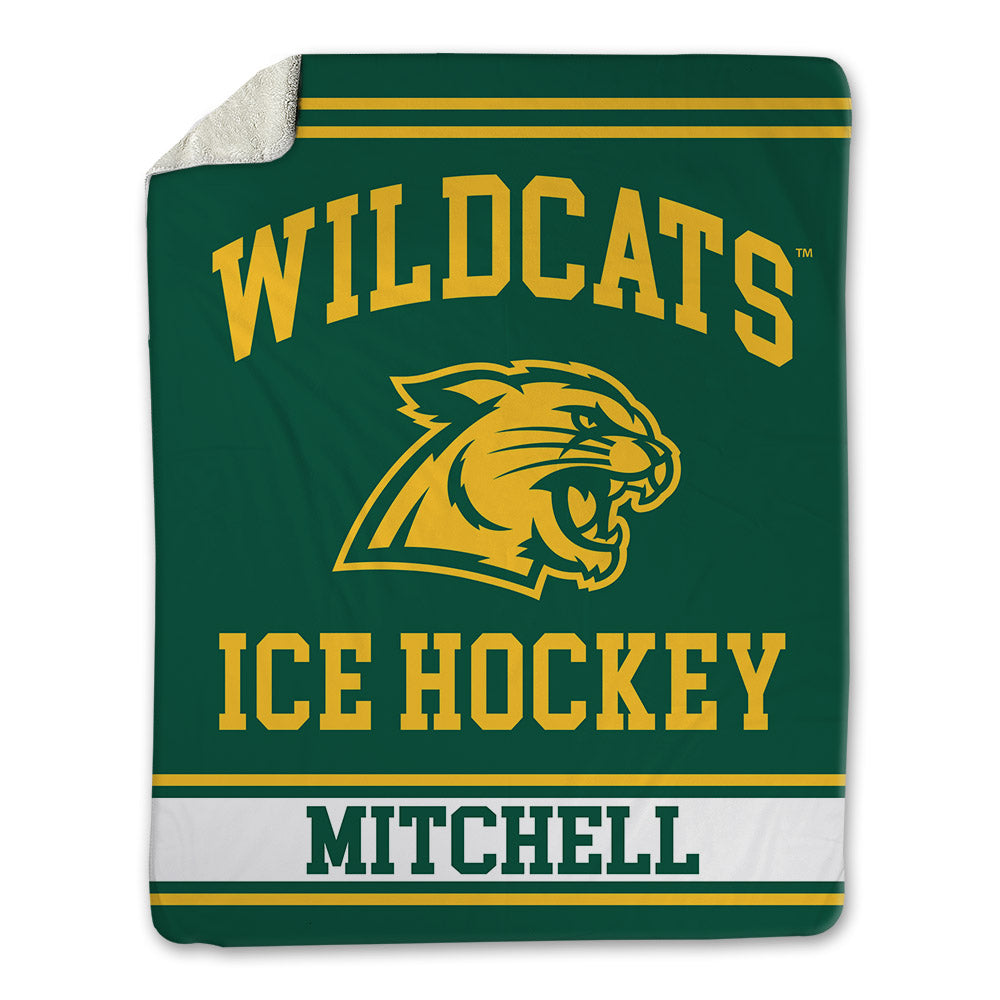 Northern Michigan - NCAA Men's Ice Hockey : Trevor Mitchell - Blanket-0