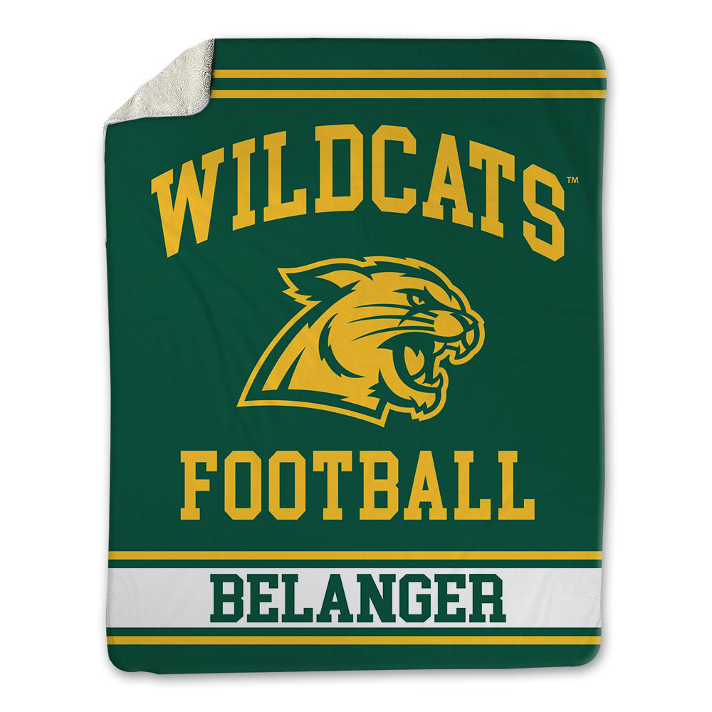 Northern Michigan - NCAA Football : Hunter Belanger - Blanket-0