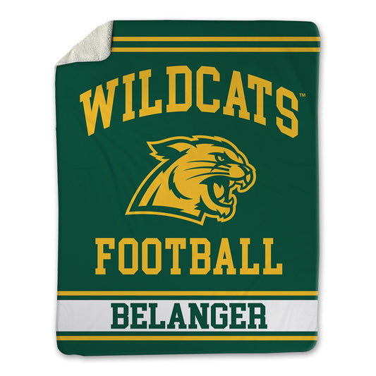 Northern Michigan - NCAA Football : Hunter Belanger - Blanket-0