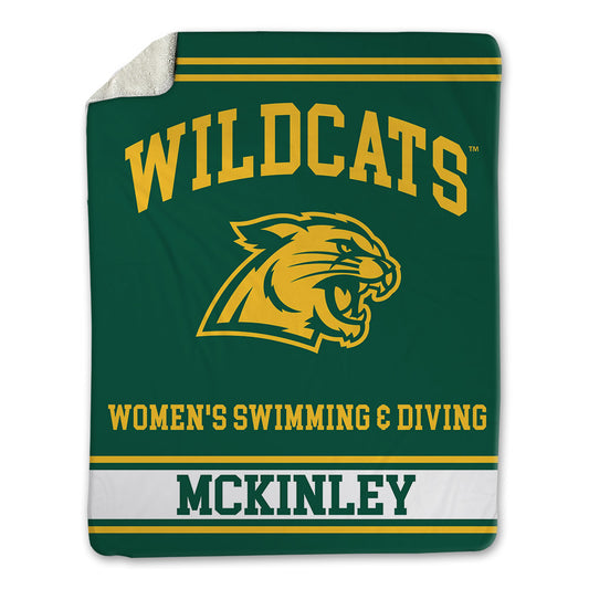 Northern Michigan - NCAA Women's Swimming & Diving : Jillian McKinley - Blanket-0