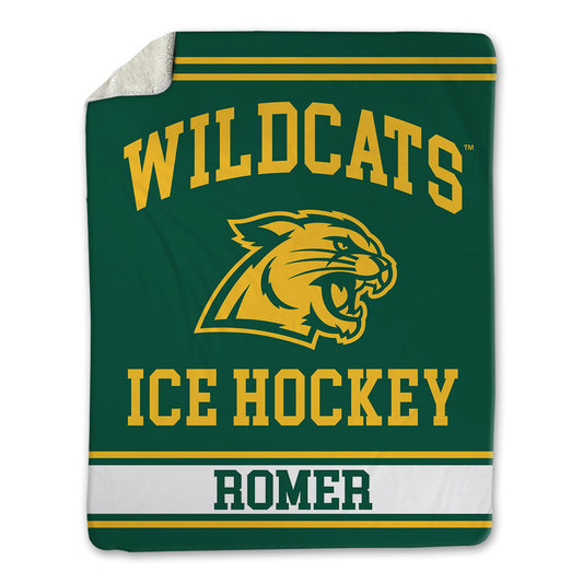 Northern Michigan - NCAA Men's Ice Hockey : Matthew Romer - Blanket-0