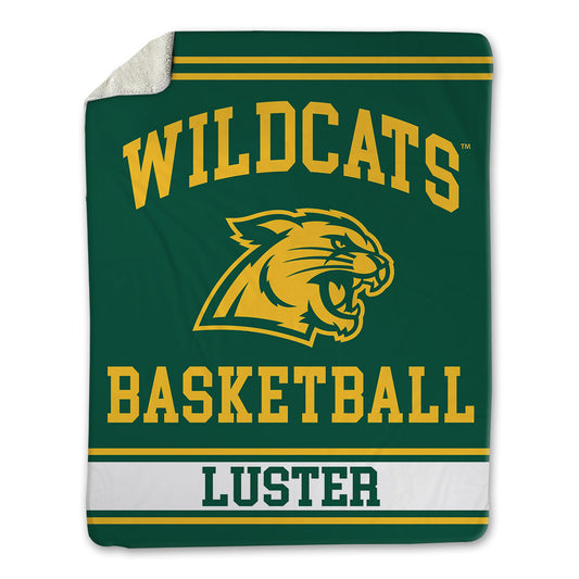 Northern Michigan - NCAA Men's Basketball : Biggie Luster - Blanket-0