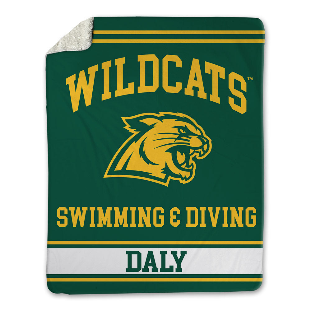 Northern Michigan - NCAA Women's Swimming & Diving : Grace Daly - Blanket-0
