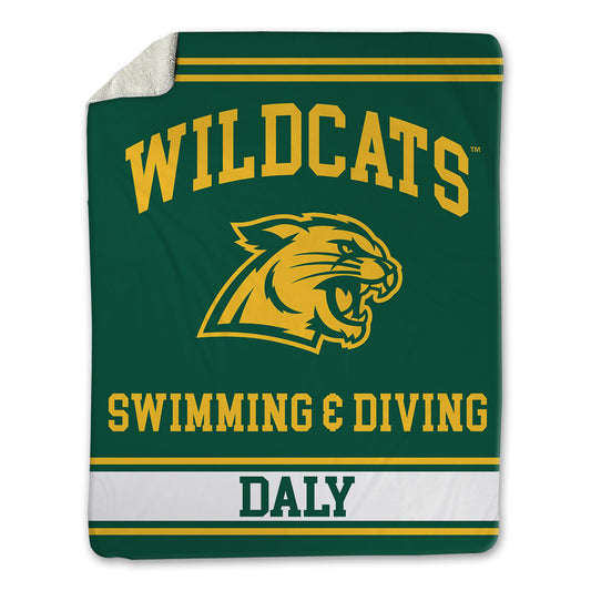 Northern Michigan - NCAA Women's Swimming & Diving : Grace Daly - Blanket-0
