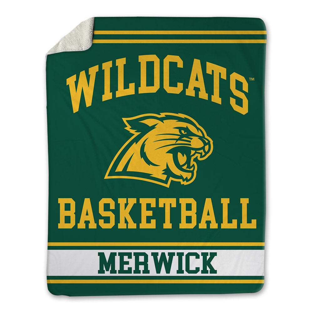 Northern Michigan - NCAA Men's Basketball : Derek Merwick - Blanket-0