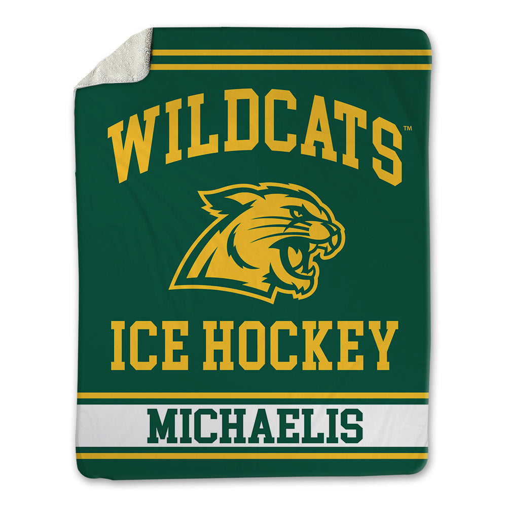 Northern Michigan - NCAA Men's Ice Hockey : Zach Michaelis - Blanket-0